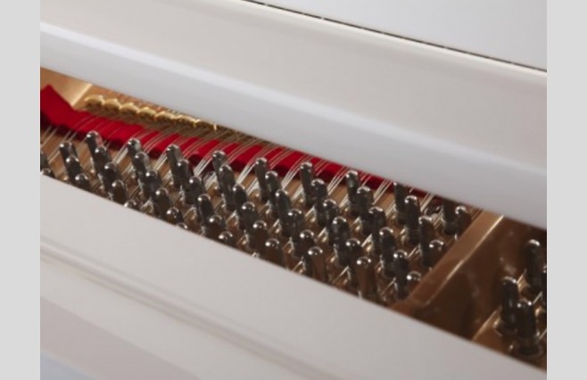 Steinhoven SG148 Polished White Baby Grand Piano All Inclusive Package - Image 4